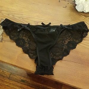 NWOT- never worn: Black Lace Panties